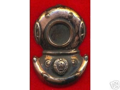 Russische Marine Diver Badge, Ophalen of Verzenden, Marine, Overige gebieden, Embleem of Badge