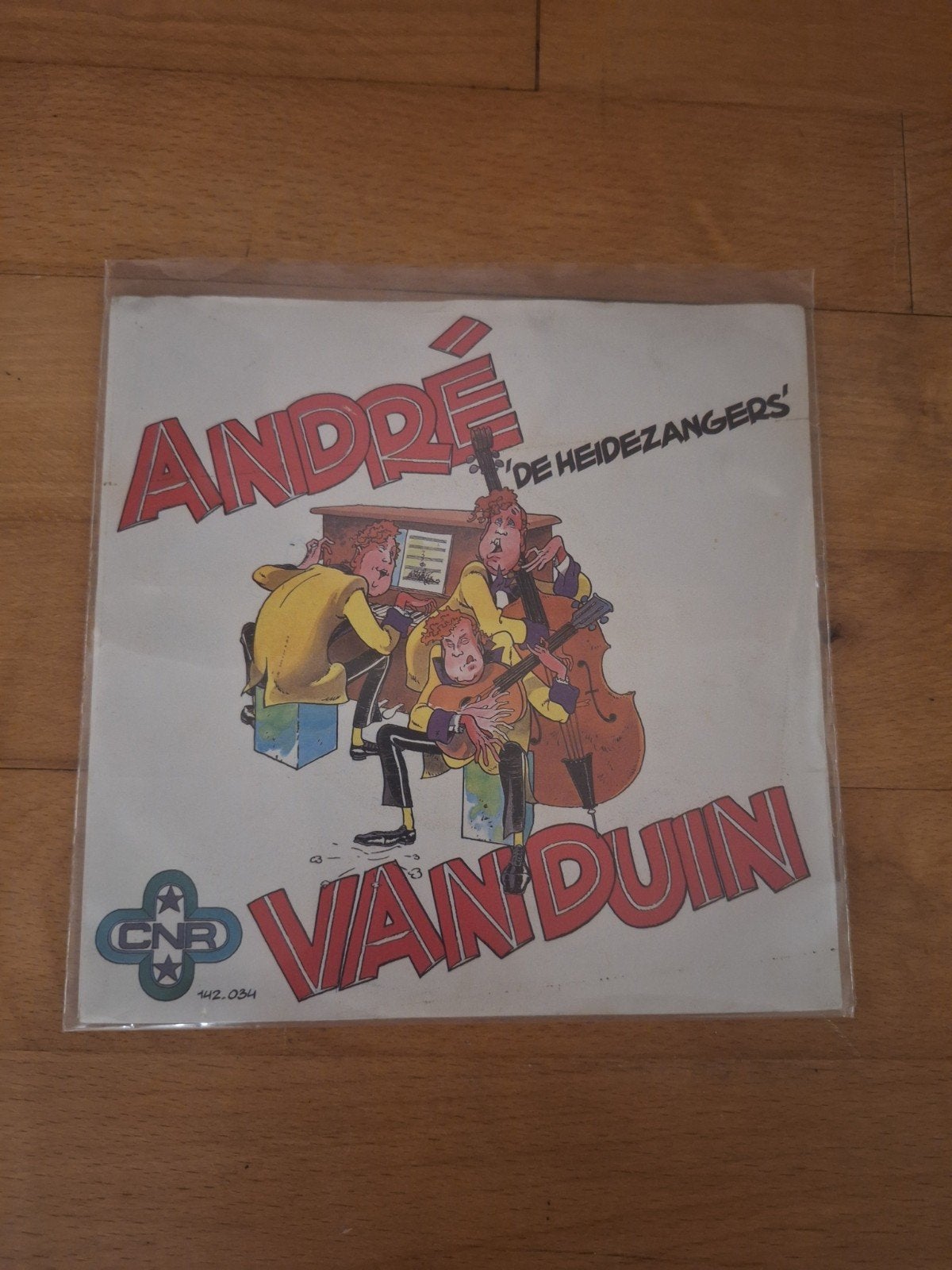 André van Duin - De Konsnertzangers (De Heidezangers) 7 inch, Gebruikt, 7 inch, Ophalen of Verzenden, EP