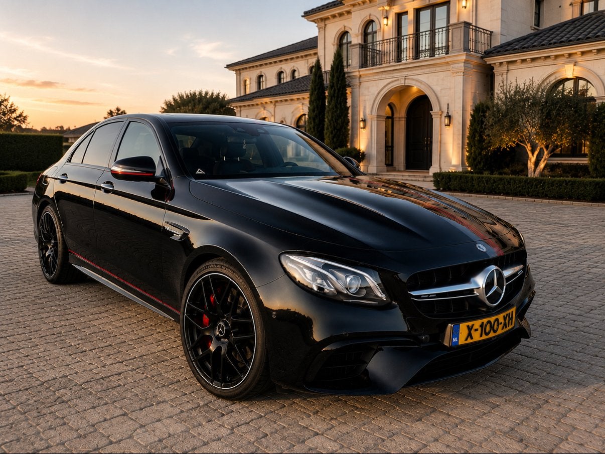 Mercedes-Benz E-Klasse E63 AMG S 612pk 4MATIC+ Speedshift, Auto's, Mercedes-Benz, Automaat, 12 cilinders, Zwart, 11 km/l