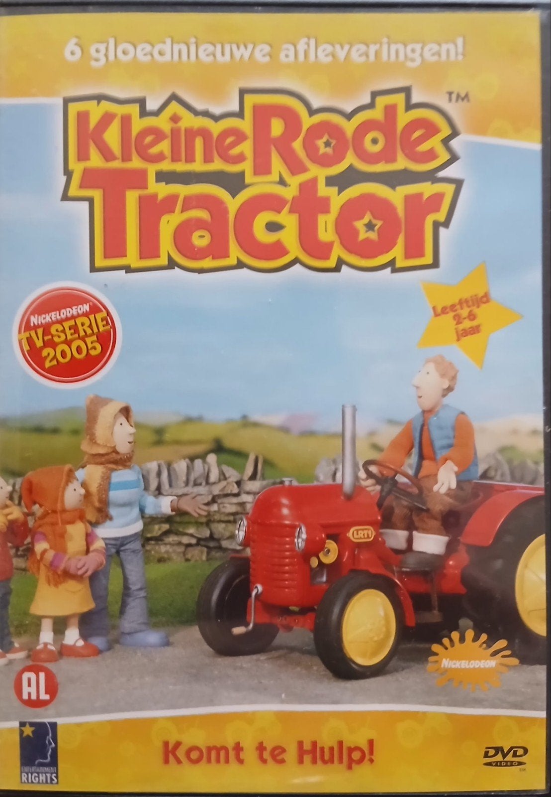 Kleine rode tractor dvd.s 3 stuks zie foto.pakket 490, Alle leeftijden, Ophalen of Verzenden, Zo goed als nieuw