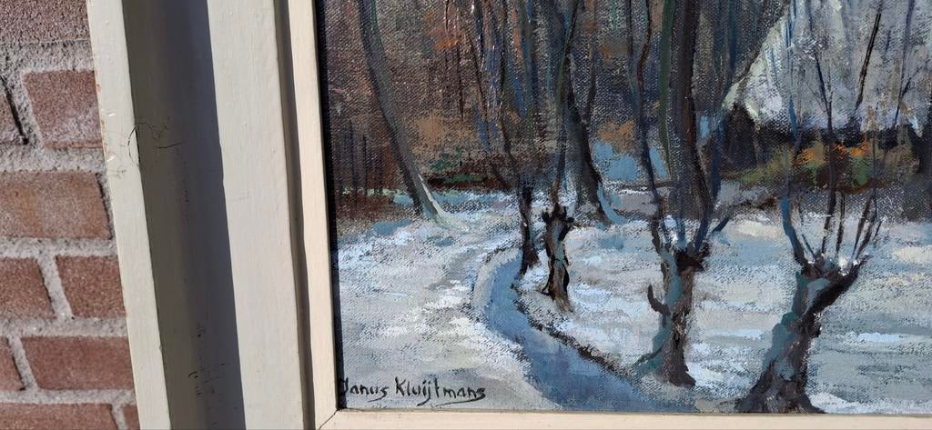 Janus kluitmans Winter1950 Hilvarenbeek, Ophalen of Verzenden
