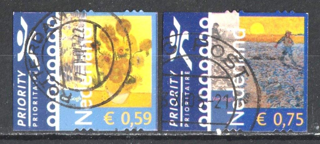 254 R --2140-41 Vincent van Gogh 2003, Verzenden, Na 1940, Gestempeld
