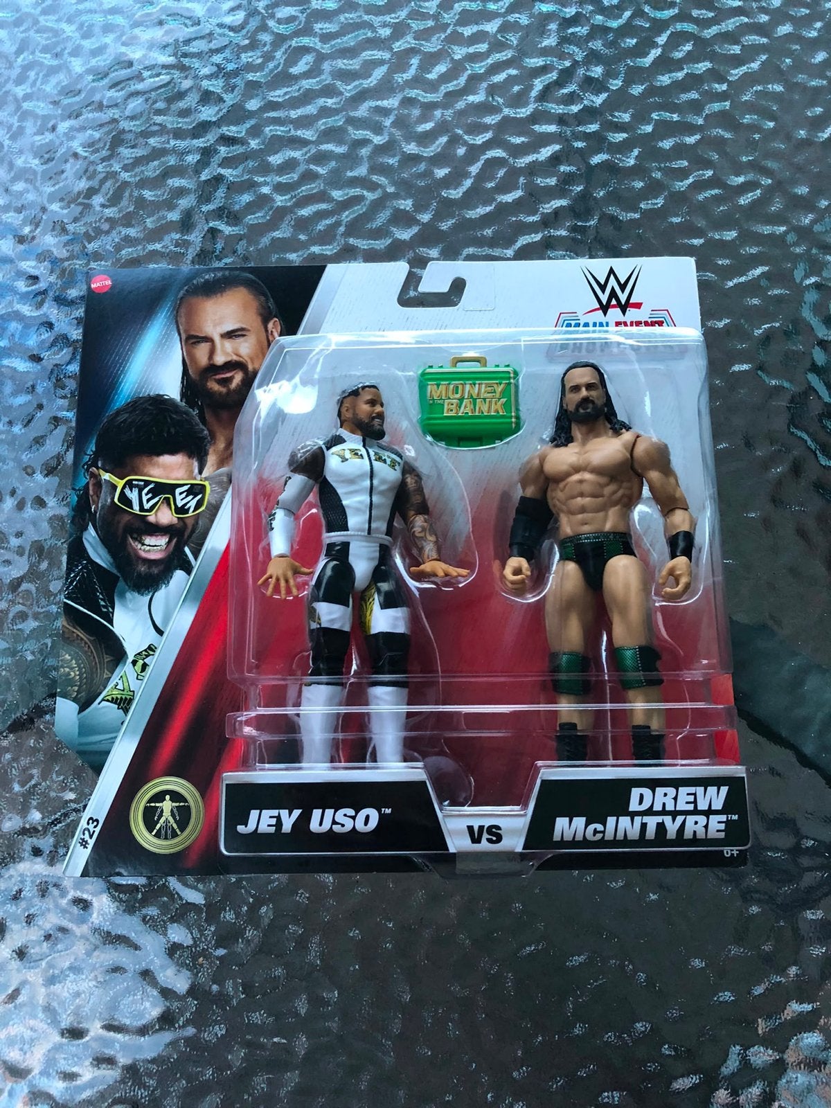 WWE Jey Uso vs Drew McIntyre actiefiguren set, Ophalen of Verzenden, Zo goed als nieuw