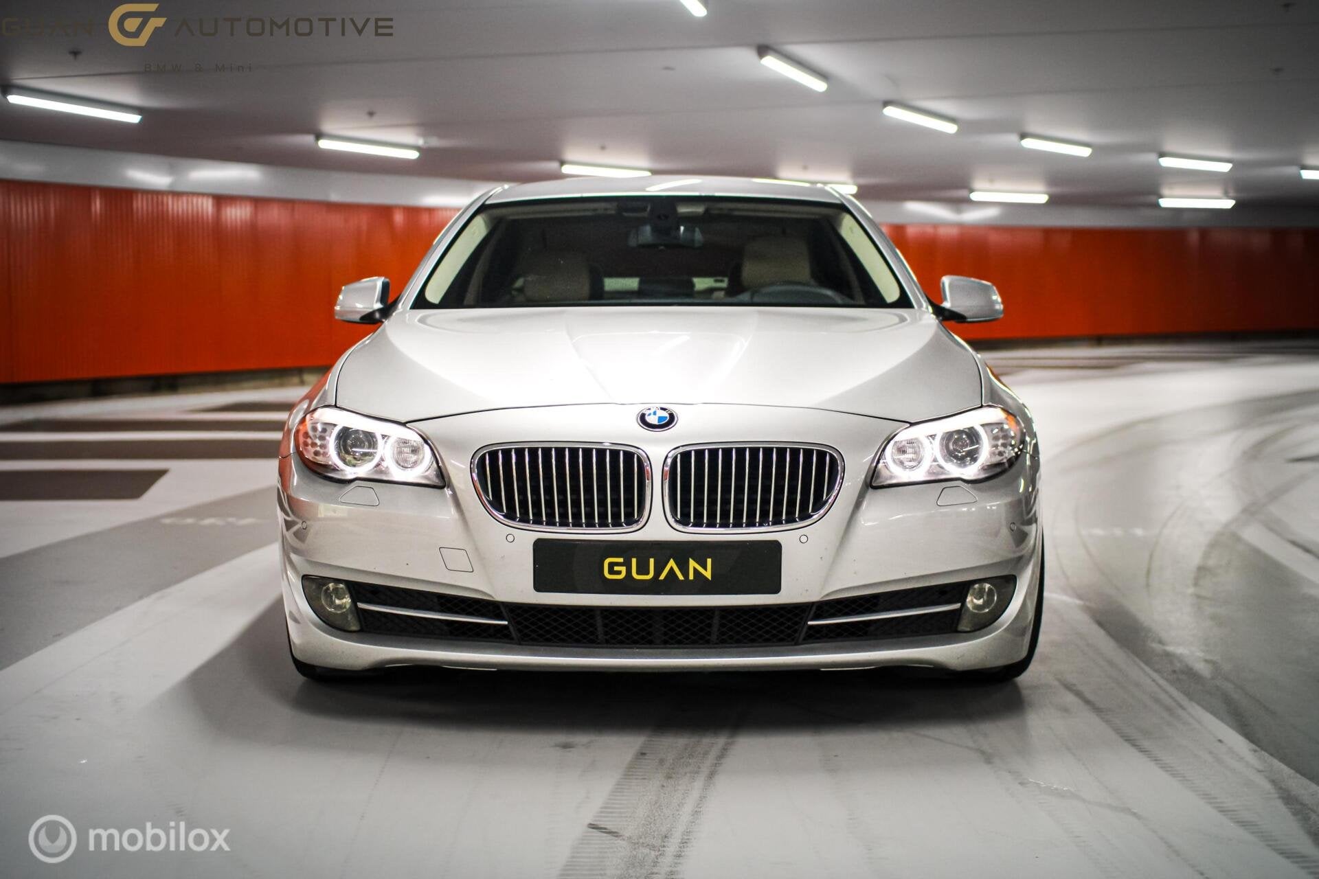 BMW 5-serie 528i High Executive, Auto's, Achterwielaandrijving, Beige, 258 pk, 2996 cc