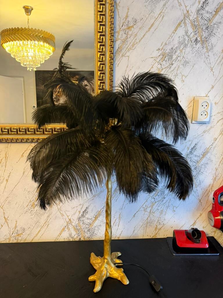 Palmboom lamp, Ophalen, Zo goed als nieuw, Minder dan 50 cm
