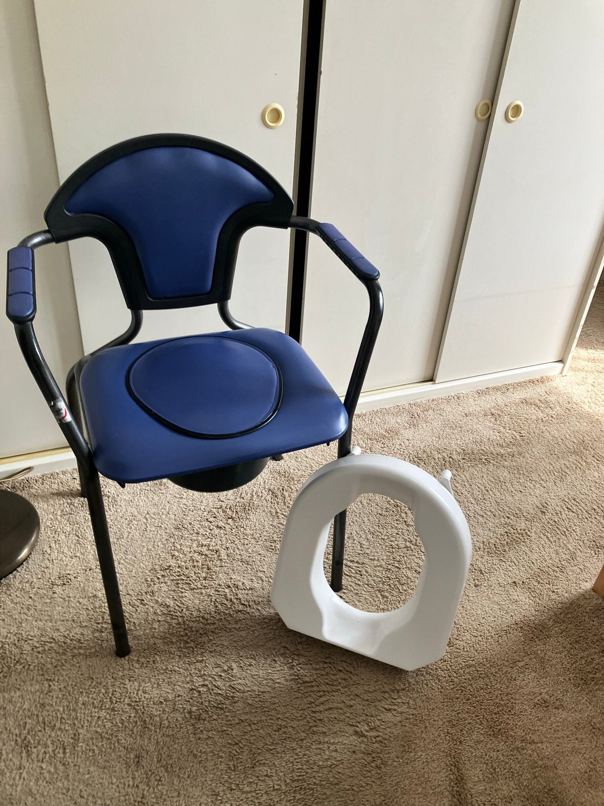 Po stoel en toilet verhoger, Ophalen, Gebruikt