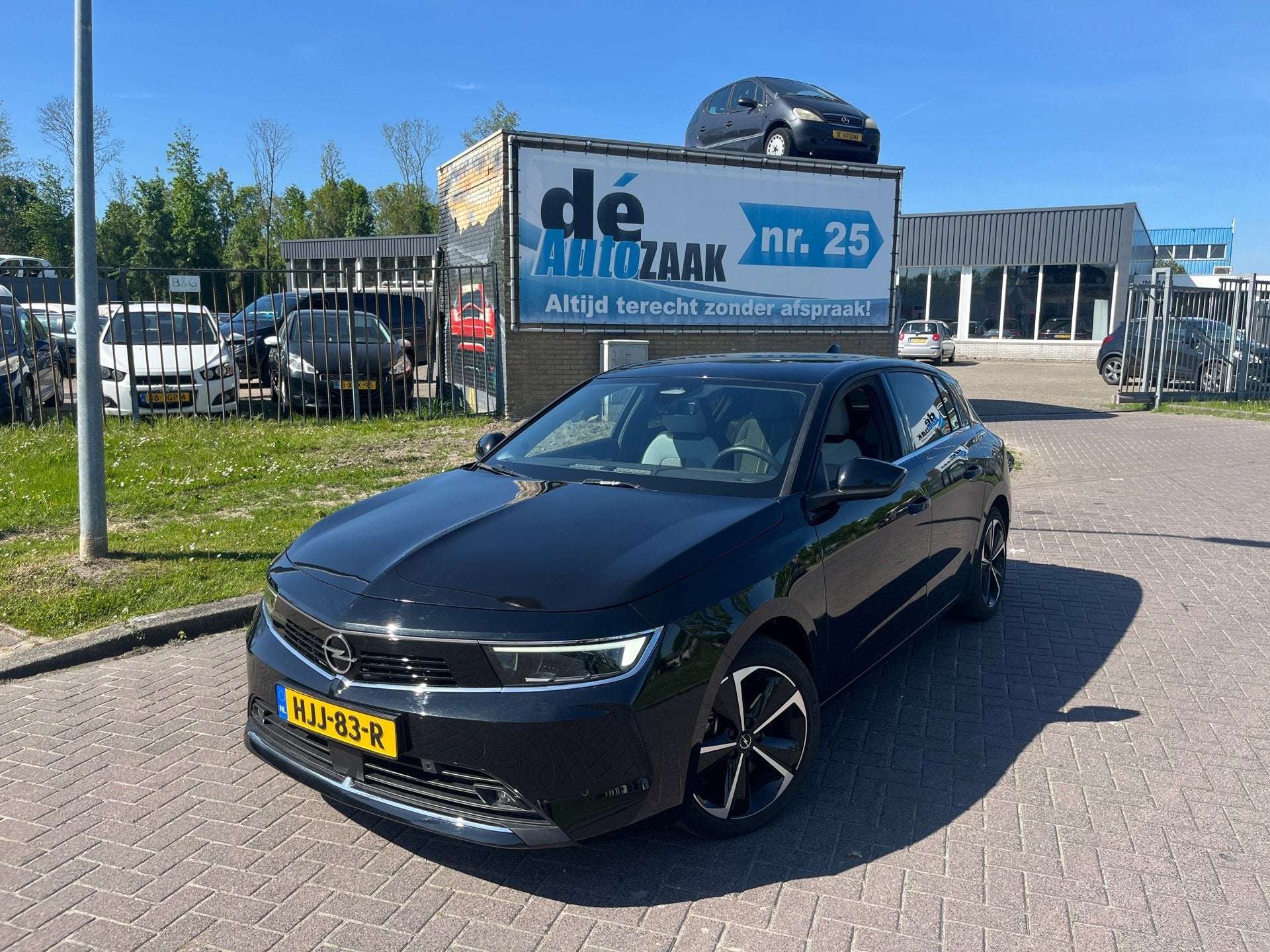 Opel ASTRA 1.6 Hybrid Level 2, Auto's, Gebruikt, 4 cilinders, 150 pk, Zwart