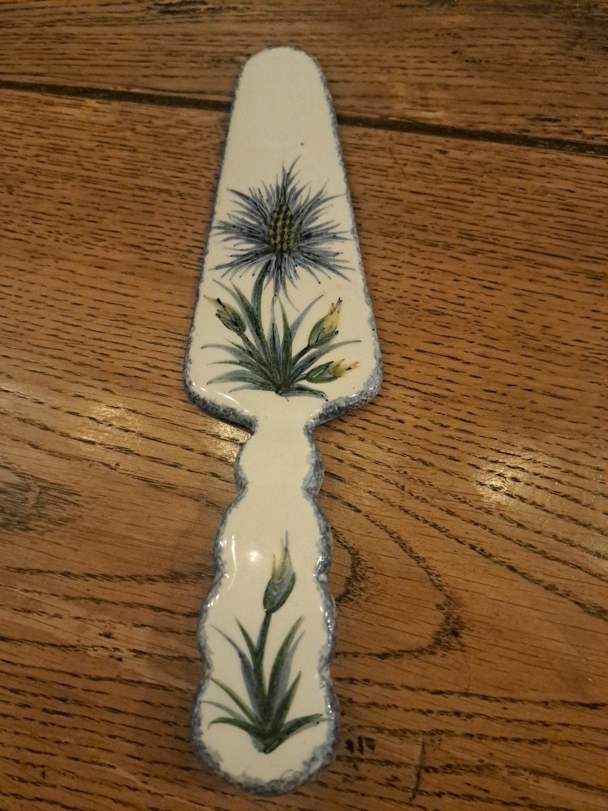 Taartschep frans met de hand beschilderd, Ophalen of Verzenden
