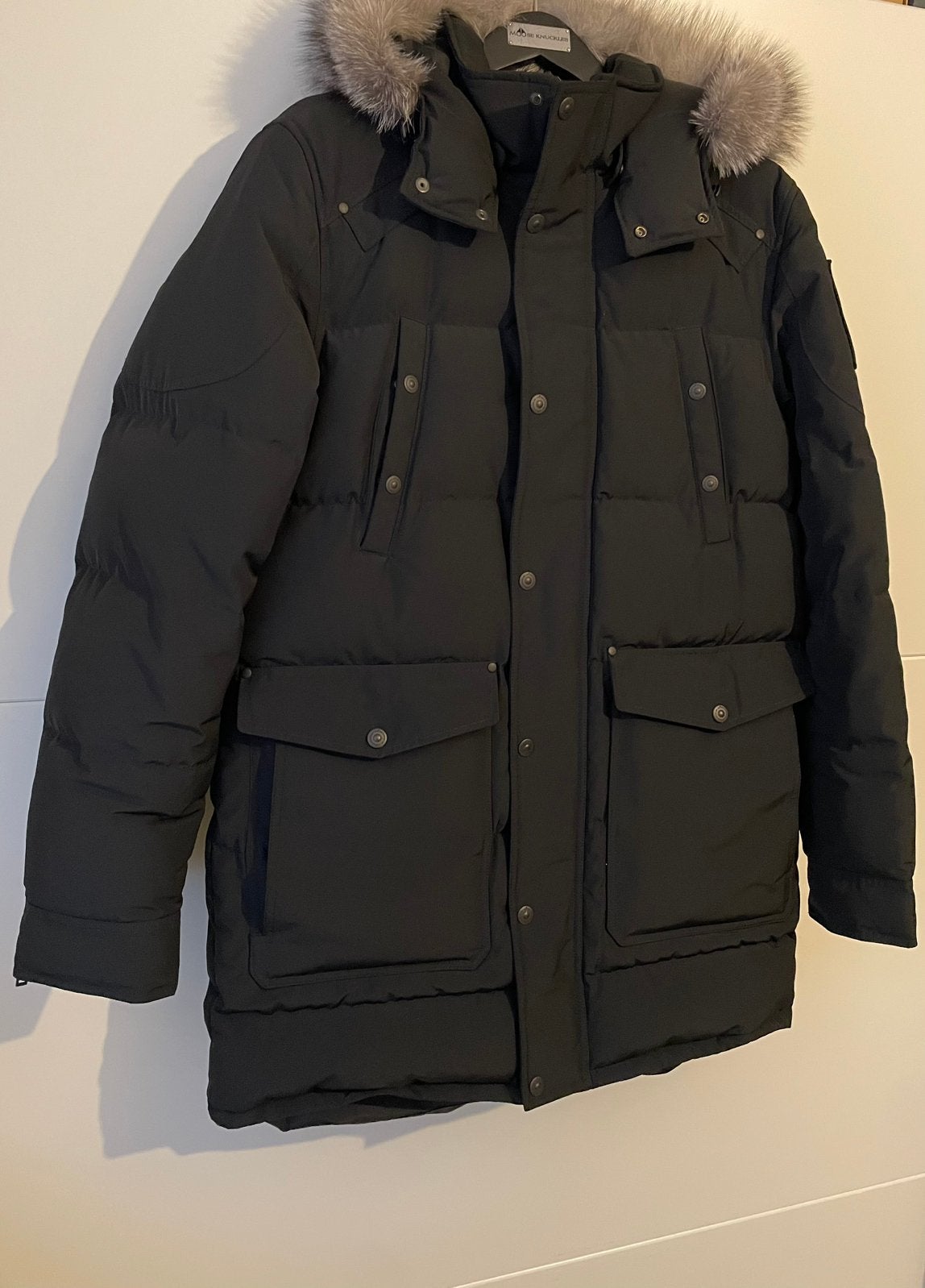 Moose knucles winter parka maat L nieuwsaat zwart, Ophalen of Verzenden, Nieuw, Maat 52/54 (L), Zwart