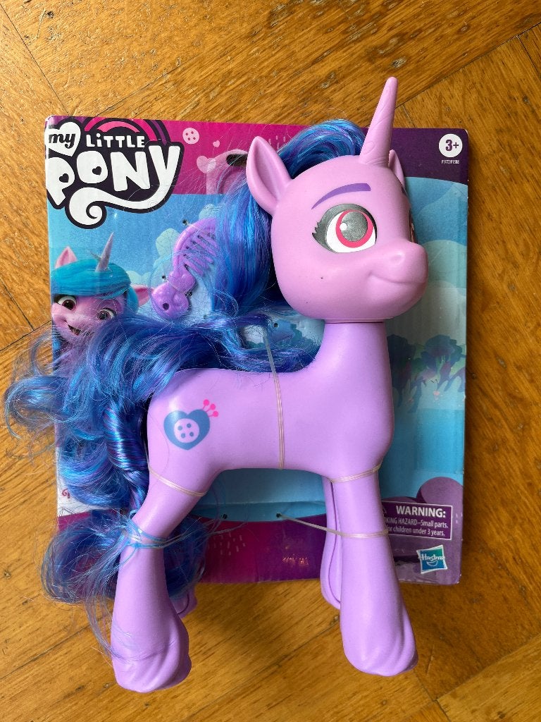 My Little Pony G5 Izzy Moonbow – Grote Speelfiguur met Kam, Ophalen, Nieuw