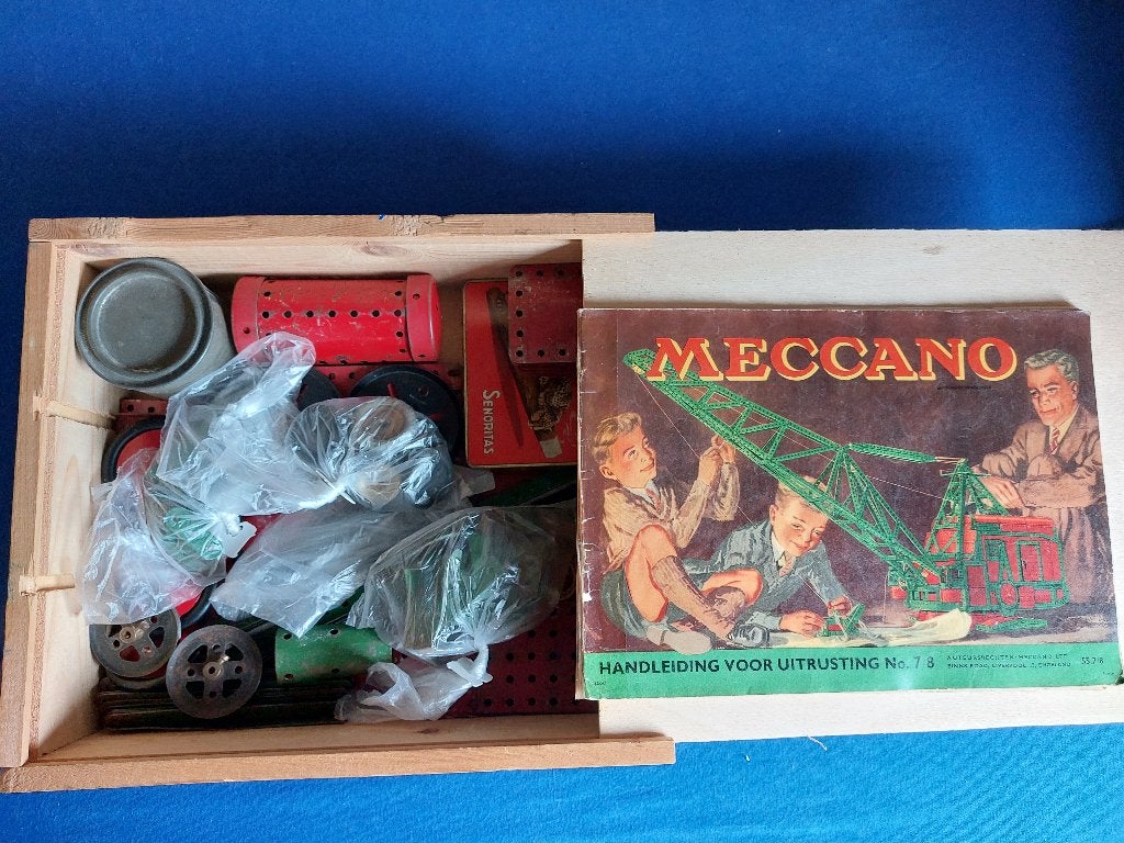 onderdelen meccano antiek, Ophalen, Gebruikt, Groter dan 1:32