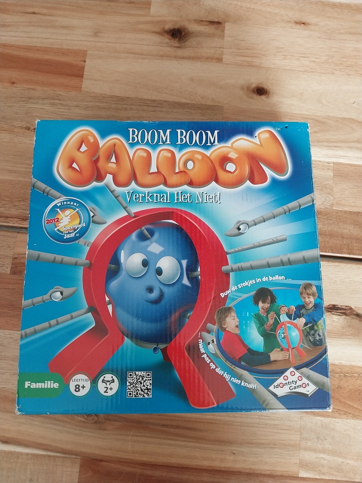 Boom Boom Balloon: Verknal Het Niet! Familiespel, Een of twee spelers, Ophalen of Verzenden, Gebruikt, Spin Master