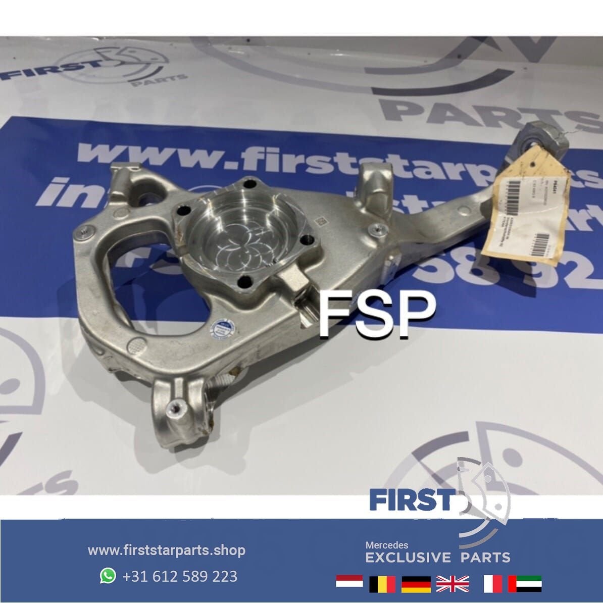 W205 C63s AMG FUSEE wielophanging LINKS / RECHTS VOOR C KLAS, Gebruikt, -, Ophalen of Verzenden, -