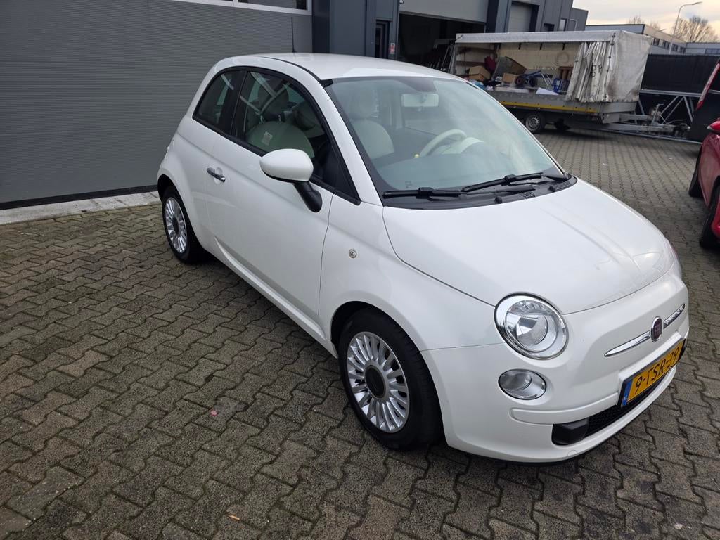 Fiat 500, Auto's, Fiat, Voorwielaandrijving, 840 kg, Wit, Origineel Nederlands