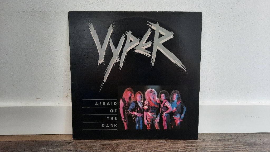 Vyper – Afraid Of The Dark LP / EP Plaat, Heavy Metal, LP, Gebruikt, Ophalen of Verzenden, 12 inch