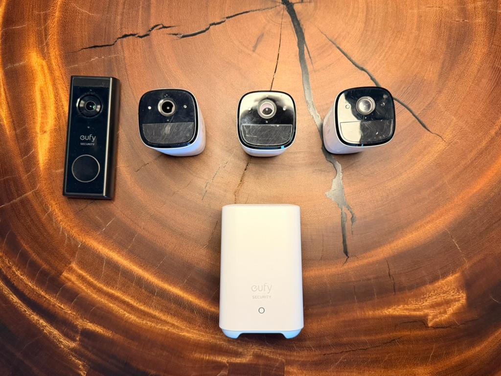 Complete Eufy Beveiliging/Camera Set, Ophalen of Verzenden, Zo goed als nieuw