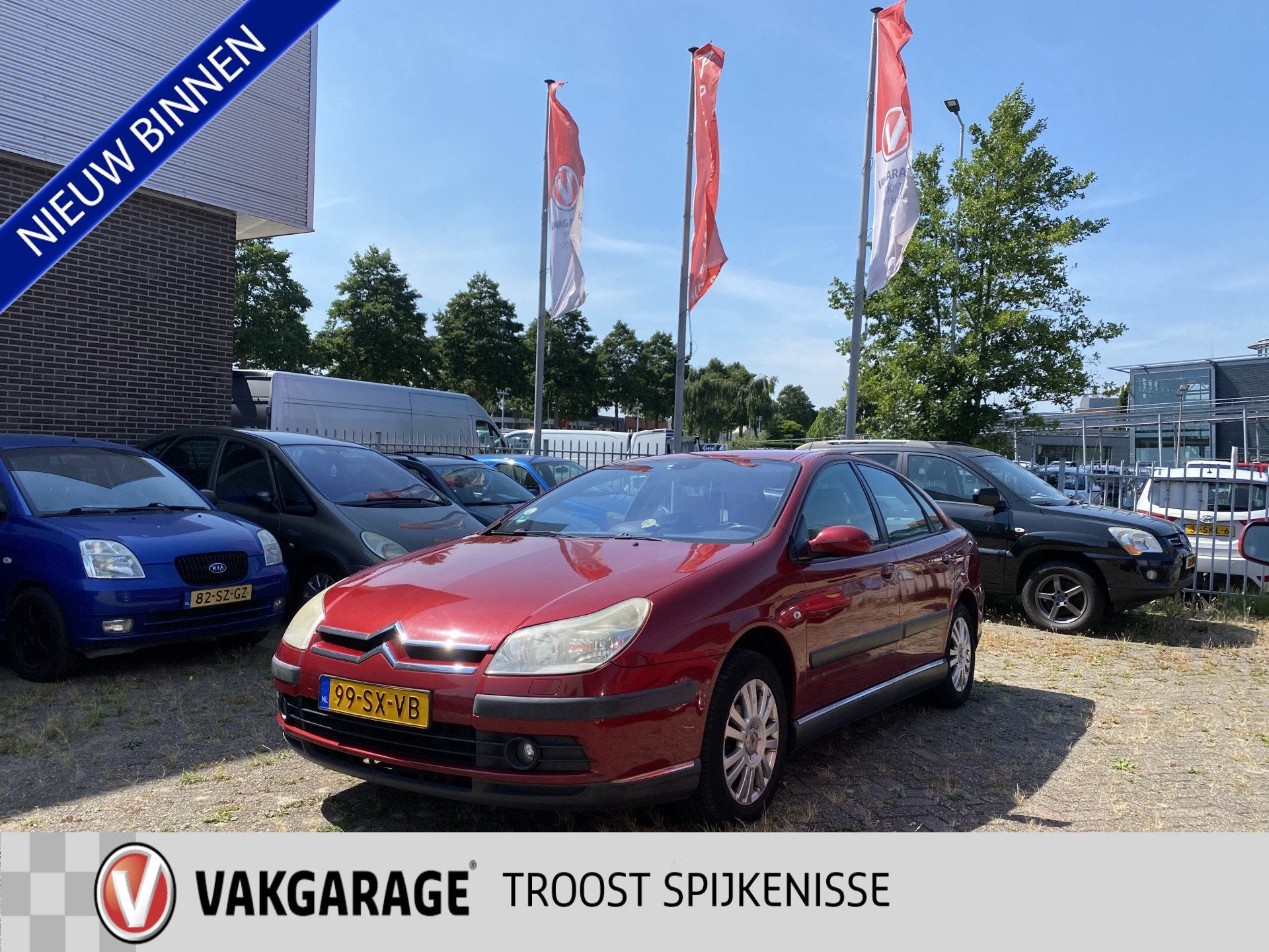Citroën C5 2.0-16V Ligne Prestige,APK T/M 05-06-2027Automaa, Gebruikt, Beige, 4 cilinders, 700 kg