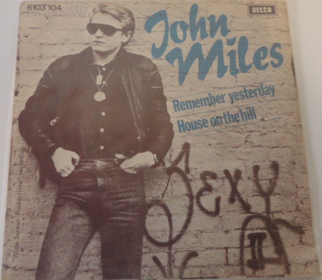John Miles > Remember yesterday, Cd's en Dvd's, Ophalen of Verzenden, Gebruikt, 7 inch, Pop