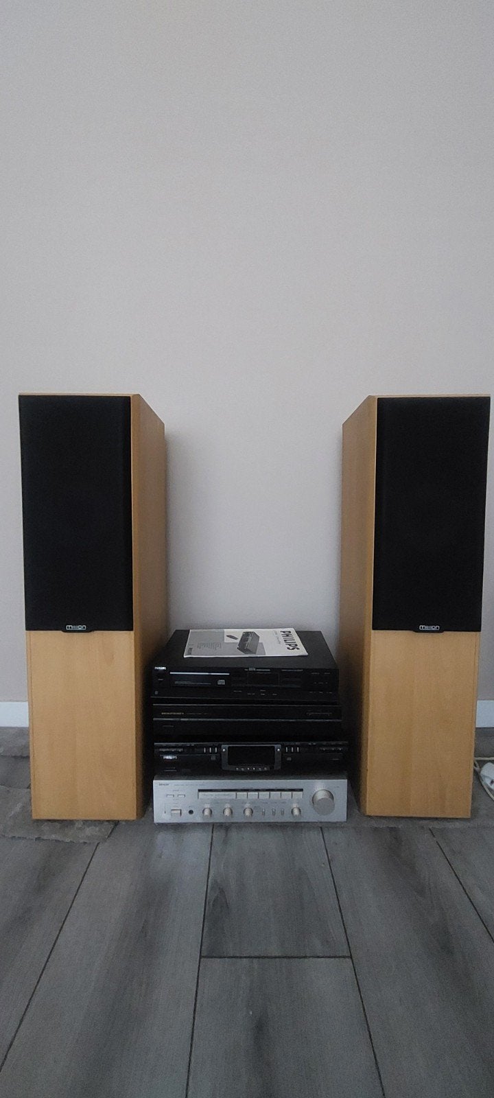 Complete stereoset Denon| Philips| Mission, Ophalen, Gebruikt