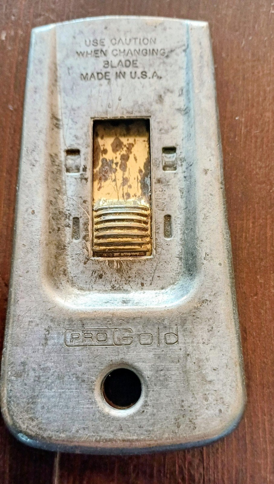 Vintage Pro Gold Veiligheidsschraper USA, Doe-het-zelf en Verbouw, Ophalen, Gebruikt, Overige typen