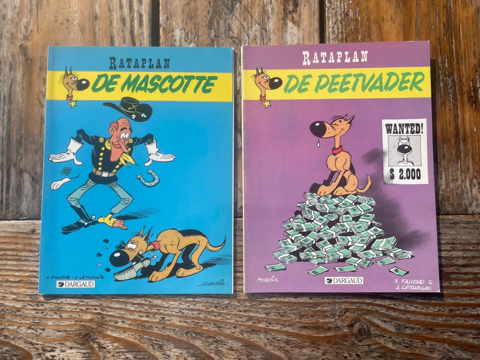 Rataplan - 2 delen - in uitstekende kwaliteit, Meerdere stripboeken, Ophalen of Verzenden, Zo goed als nieuw
