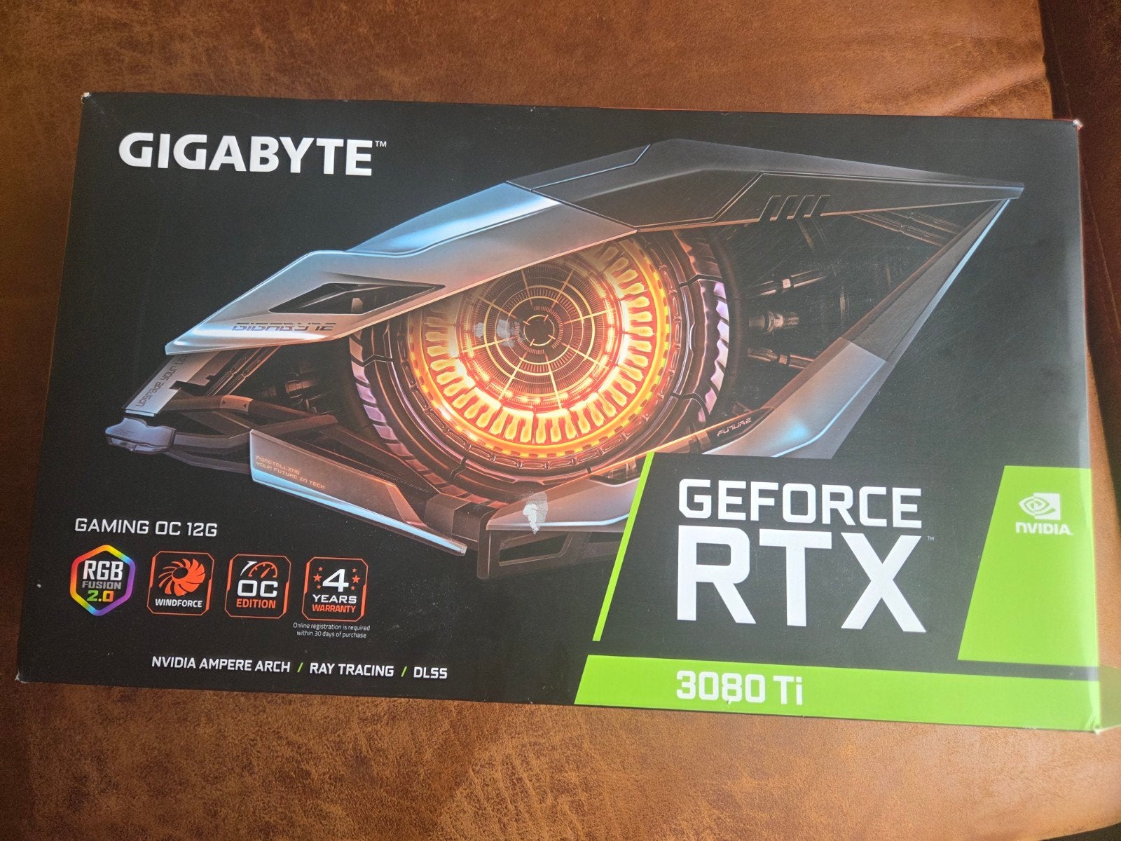 Gigabyte RTX 3080 Ti Gaming OC - Gigabyte/MSI/Asus, Computers en Software, Videokaarten, Ophalen of Verzenden, Zo goed als nieuw