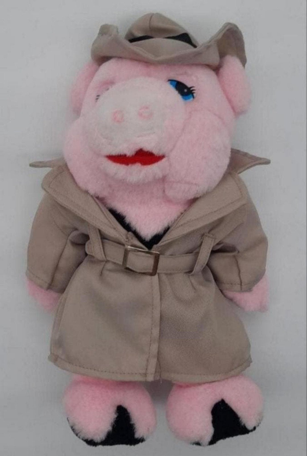 The Touchables detective Lucille knuffel varkentje uit 1987, Ophalen of Verzenden, Zo goed als nieuw, Overige typen, Middelgroot (20 tot 80 cm)