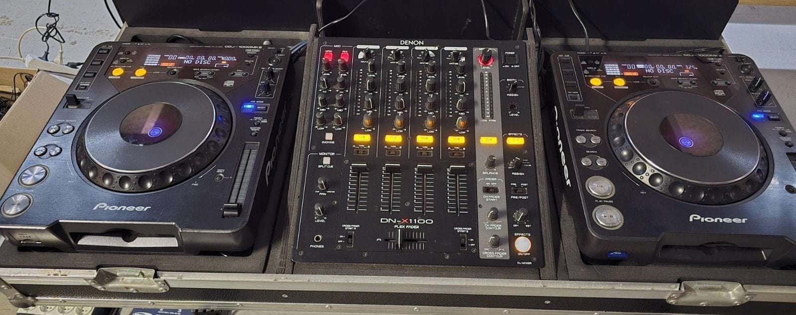 Complete DJ-set: Pioneer CDJ-1000MK2 & Denon DN-X1100, Ophalen, Gebruikt, Dj-set, Pioneer