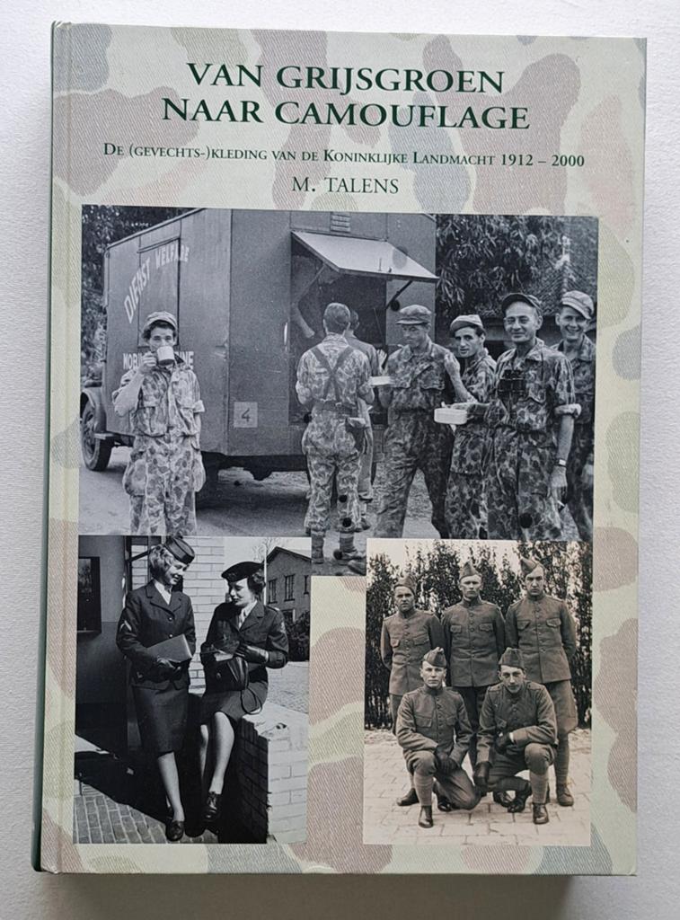 Van grijsgroen naar camouflage - door M. Talens - 3.1 kg, Boeken, M. Talens, Nieuw, Ophalen of Verzenden, Landmacht