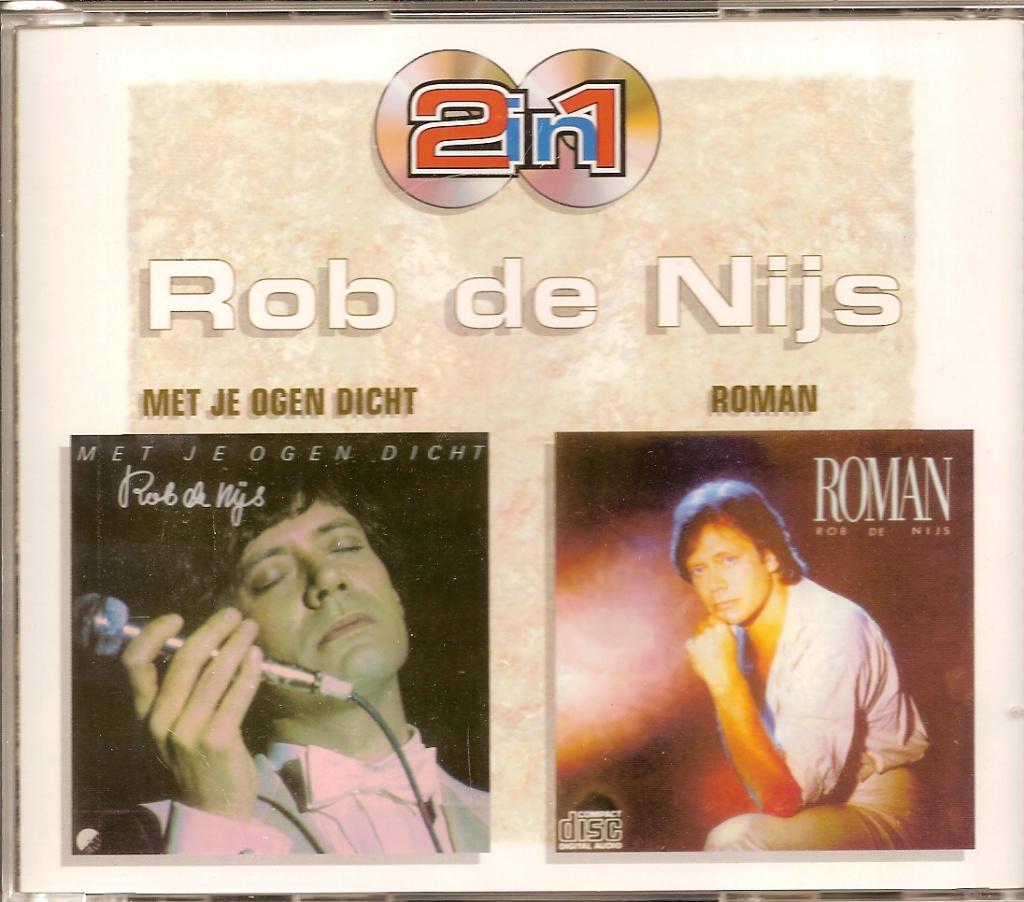 Rob de Nijs - Met je ogen dicht + Roman, Ophalen of Verzenden, Nieuw in verpakking, Pop