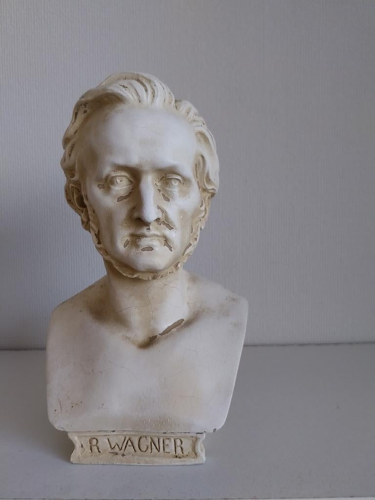Borstbeeld  Richard wagner, Antiek en Kunst, Ophalen of Verzenden