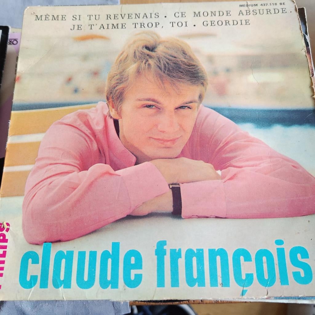 Claude François - Single, Cd's en Dvd's, Vinyl Singles, Ophalen of Verzenden, Gebruikt, 7 inch