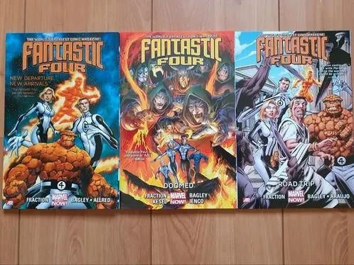 Fantastic Four by Matt Fraction Set 1-3 TPB Marvel Comics, Boeken, Strips | Comics, Zo goed als nieuw, Meerdere comics, Amerika