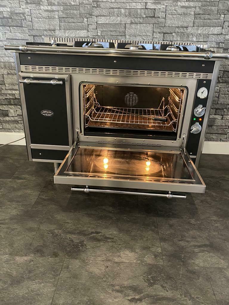 Luxe J. Corradi 5 pits met grill multifunctionele oven 120cm, 60 cm of meer, Ophalen of Verzenden, Zo goed als nieuw, Energieklasse A of zuiniger