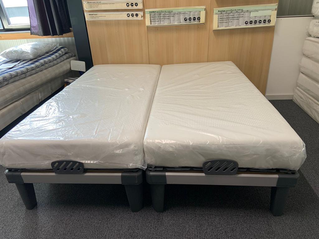 Tempur bodem met tempur sensation matrassen, Huis en Inrichting, Slaapkamer | Matrassen en Bedbodems, Ophalen of Verzenden, 200 cm