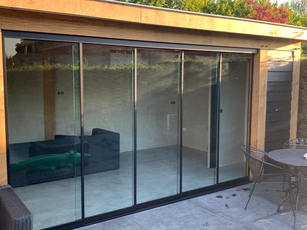 Glazen schuifwanden & Steellook wanden op maat, Ophalen