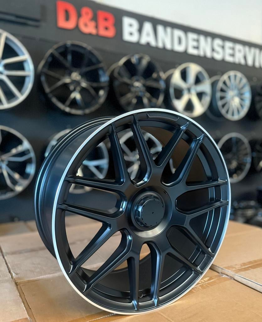 20 inch amg look velgen 5x112 Mercedes c e s gle glc glb eqc, 255 mm, Velg(en), Nieuw, Ophalen of Verzenden