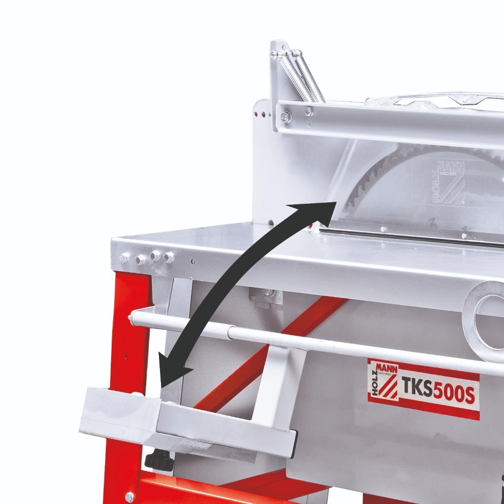 Tafelzaag Holzmann TKS500S | 400V, Ophalen, 70 mm of meer, Overige typen, Holzmann