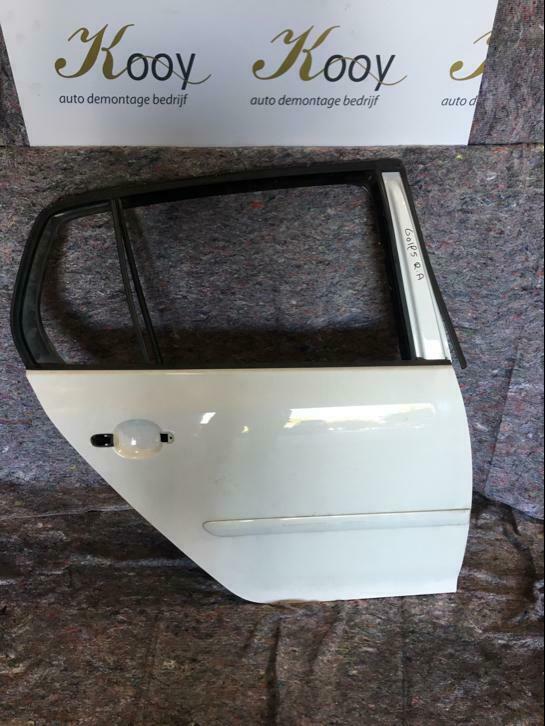 RA deur VW golf 5 5deurs kleur wit portier, Ophalen, Nieuw, Voor, Deur