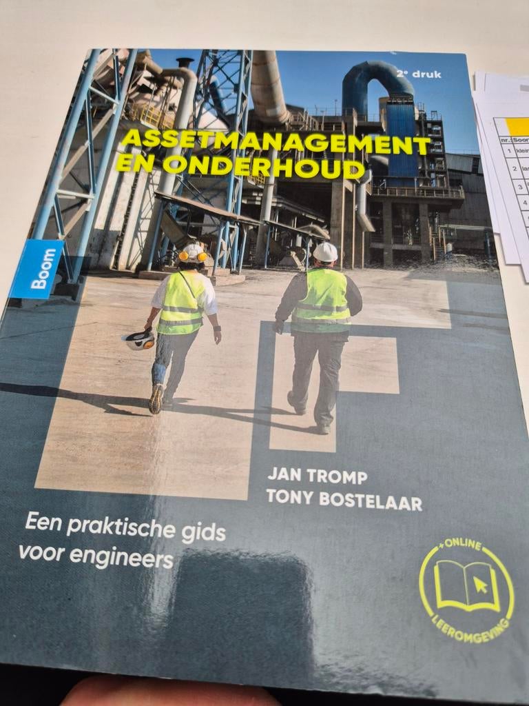 Assetmanagement en Onderhoud - Jan Tromp, Tony Bostelaar, Ophalen of Verzenden
