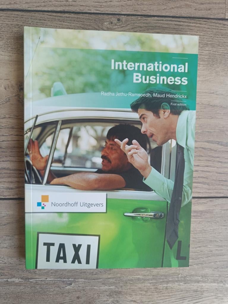 International Business - Leerboek, Zo goed als nieuw, Beta, Radha Jethu-Ramsoedh, Maud Hendrickx, HBO