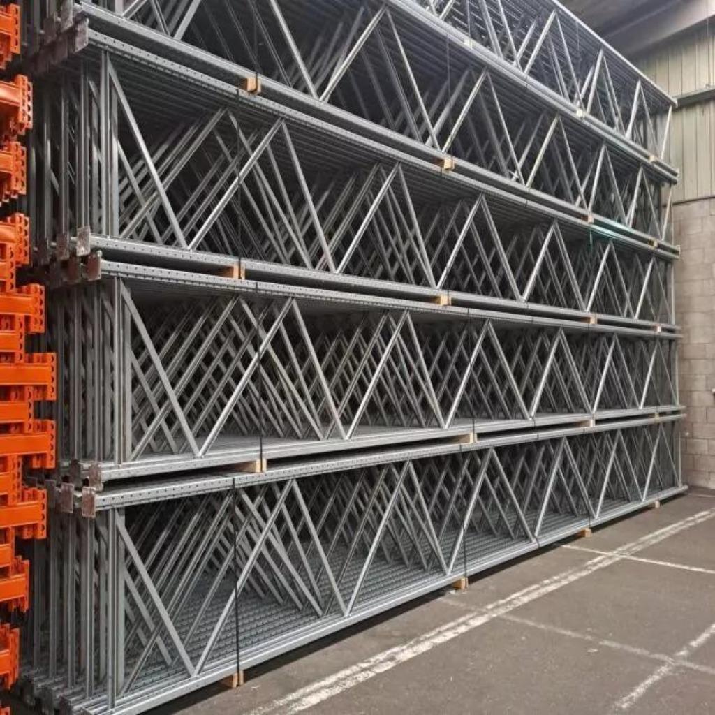 Palletstelling, grootvakstelling, legbordstelling gebr en nw, Ophalen