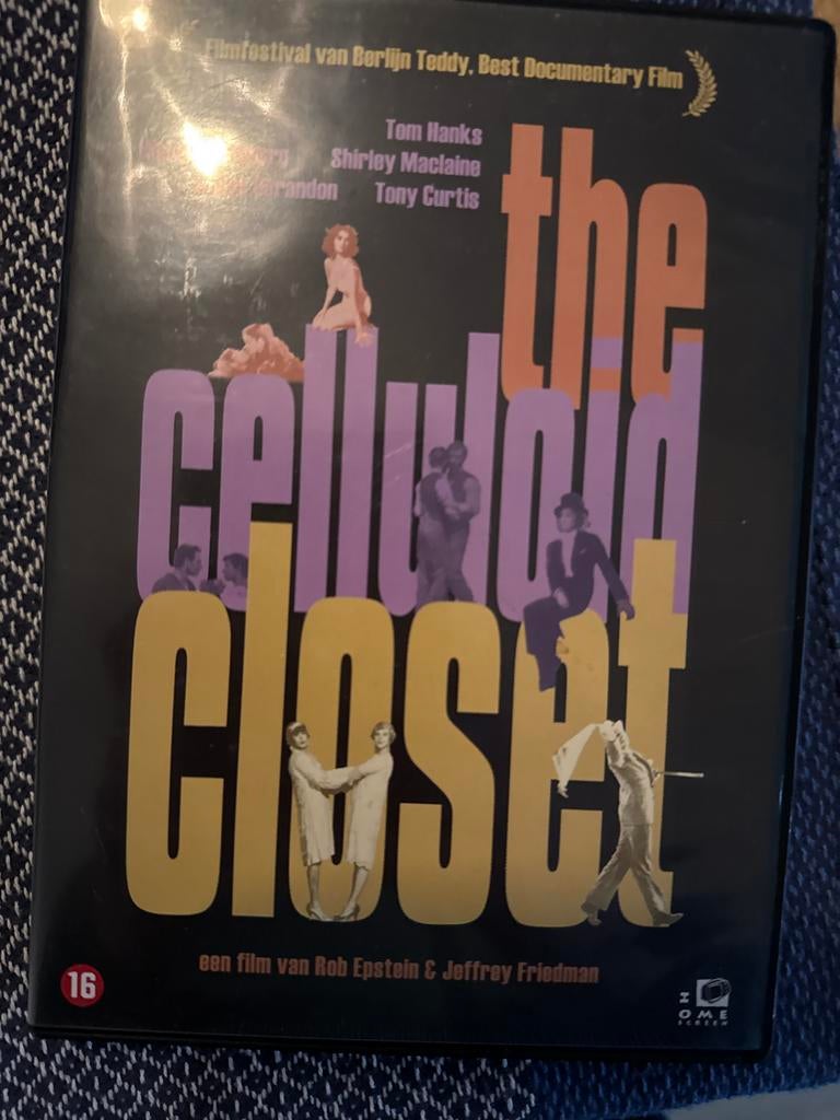 The Celluloid Closet DVD - Documentaire, Cd's en Dvd's, Dvd's | Documentaire en Educatief, Zo goed als nieuw, Biografie, Vanaf 16 jaar