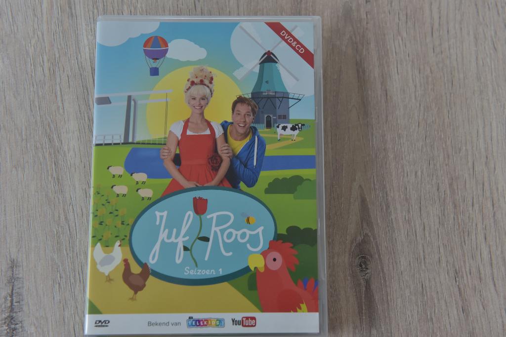 JUF ROOS === SEIZOEN 1 ===DVD + CD, Verzenden, Alle leeftijden, Boxset, Zo goed als nieuw