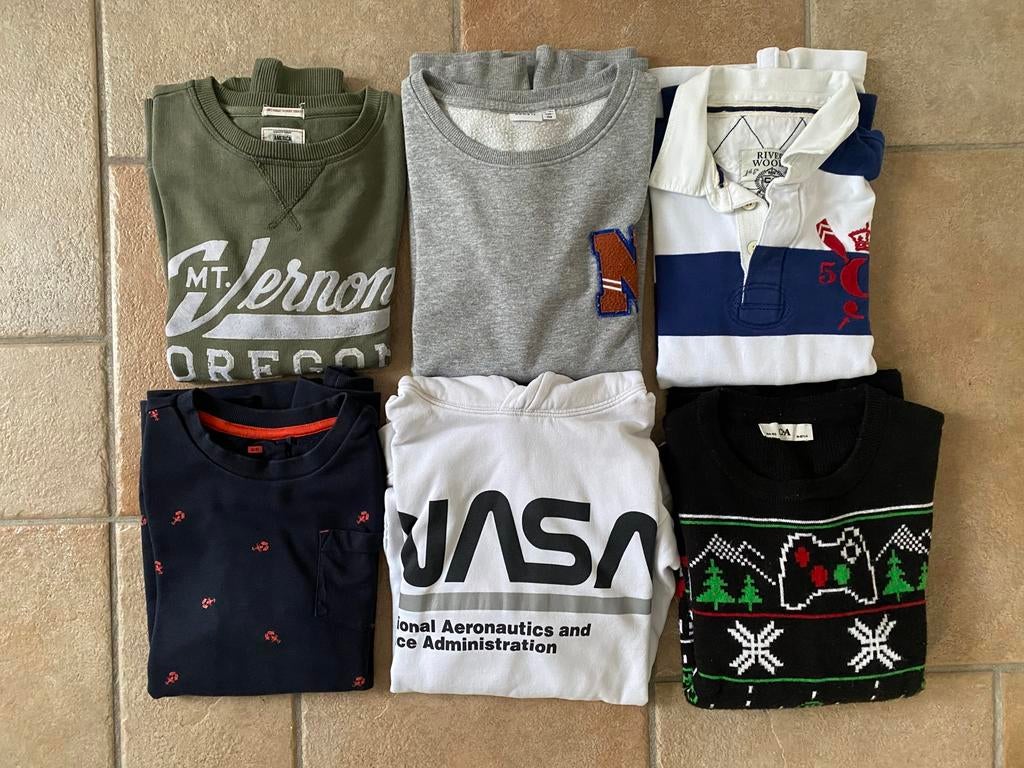 Set truien maat 146-152 van WE, H en M, Name It, Riverwoods, Kinderen en Baby's, Kinderkleding | Maat 146, Ophalen of Verzenden