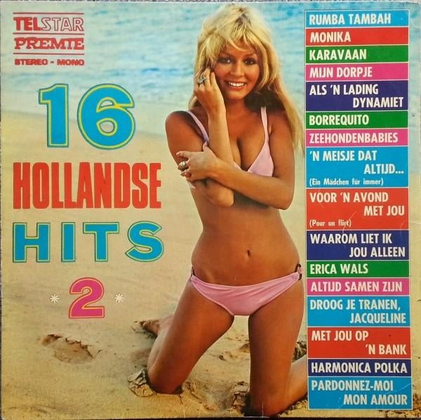 16 Hollandse Hits 2 - Vinyl LP, Cd's en Dvd's, Ophalen of Verzenden, Gebruikt, 12 inch, Levenslied of Smartlap