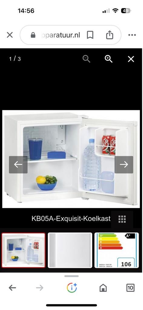 KB05A+ EXQUISIT Koelkast  nieuwe A+ koeling, Zonder vriesvak, Minder dan 85 cm, Nieuw, Ophalen of Verzenden