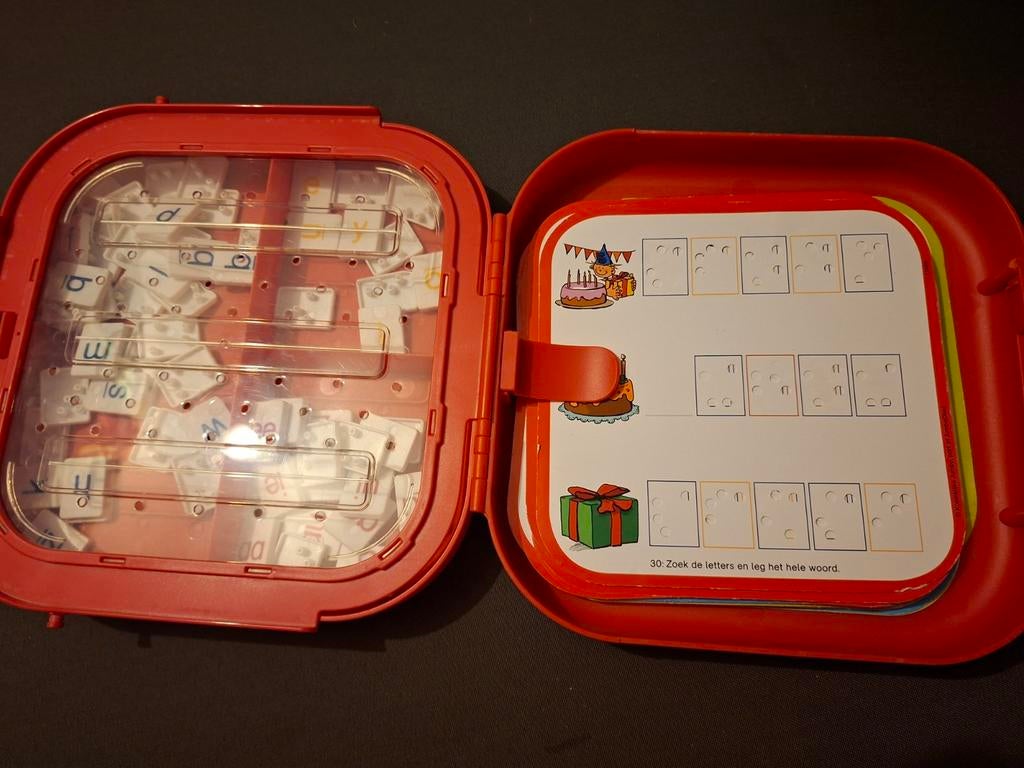 Leer koffer met leerkaarten - Jumbo, Ophalen, Gebruikt, Taal en Lezen