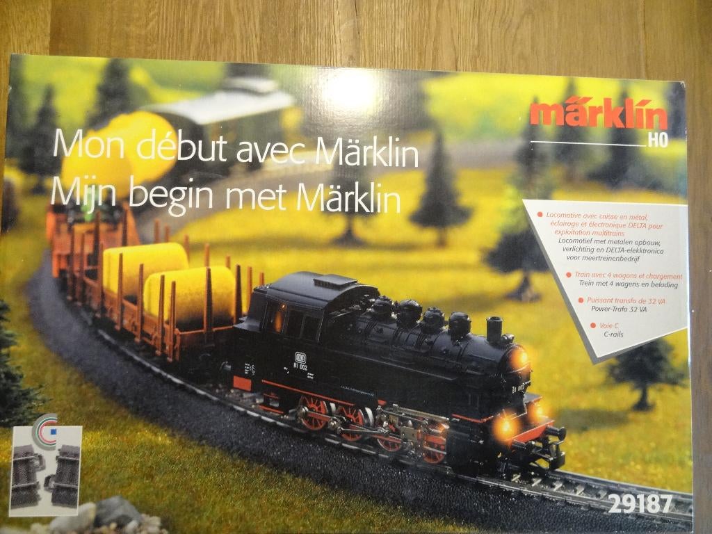 Marklin Startset 29187, Hobby en Vrije tijd, Modeltreinen | H0, Wisselstroom, Treinset, Ophalen of Verzenden, Zo goed als nieuw