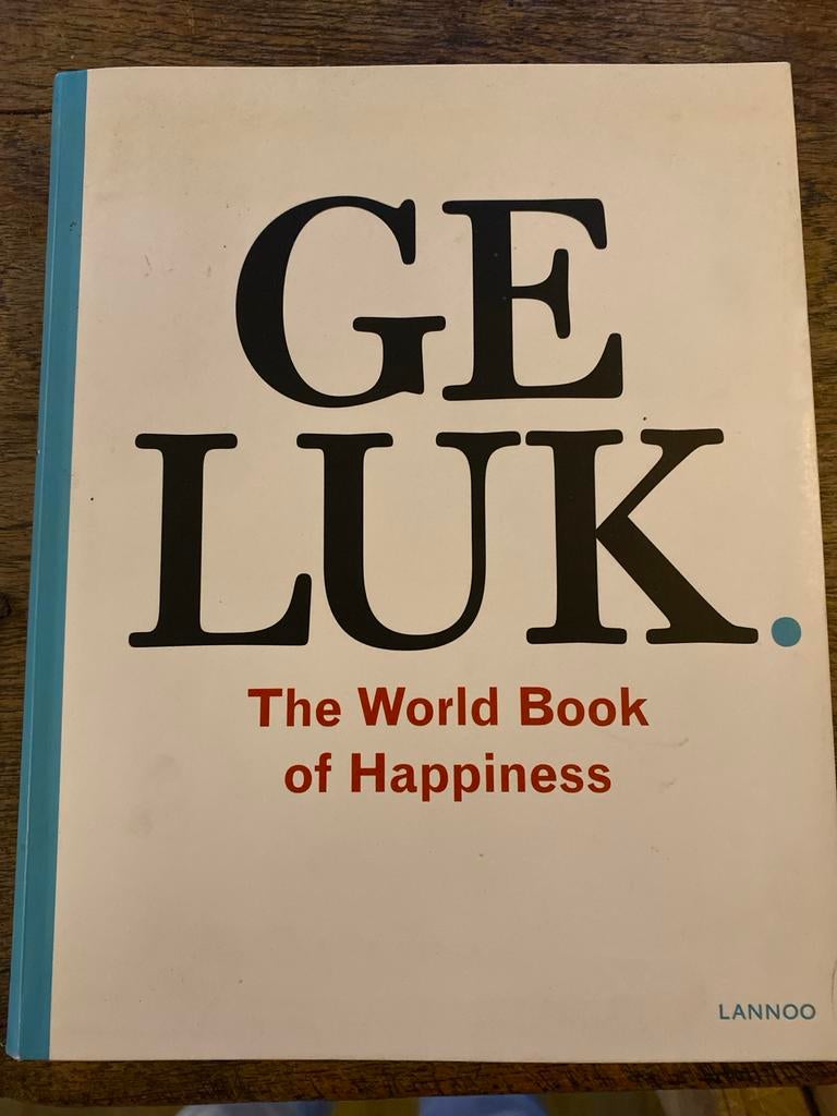 Boek Geluk - The World Book of Happiness, Ophalen of Verzenden, Zo goed als nieuw, Overige onderwerpen